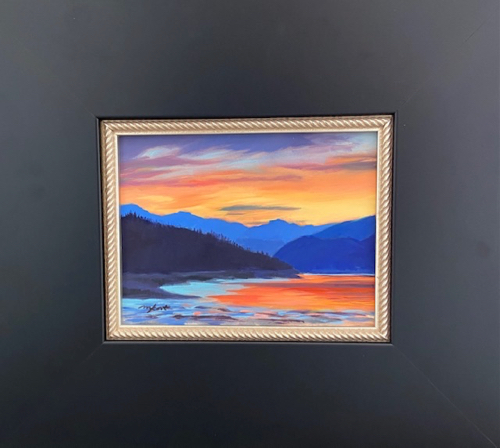 Click to view detail for Magic Hour 6x8 $220